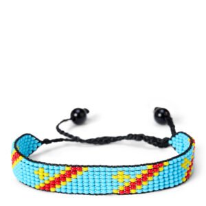 Congo Kinshasa beaded bracelet