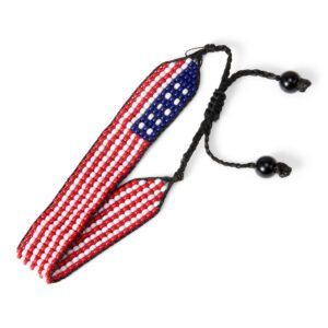 USA beaded bracelet
